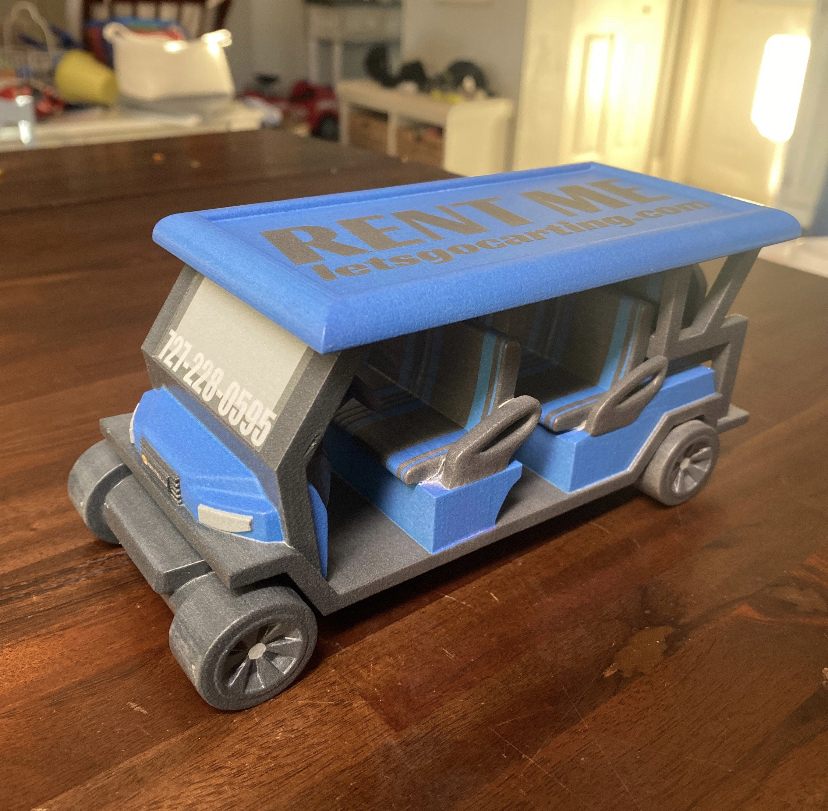 Read more about the article Custom Golf Cart Business Card Holder – A Unique Marketing Tool